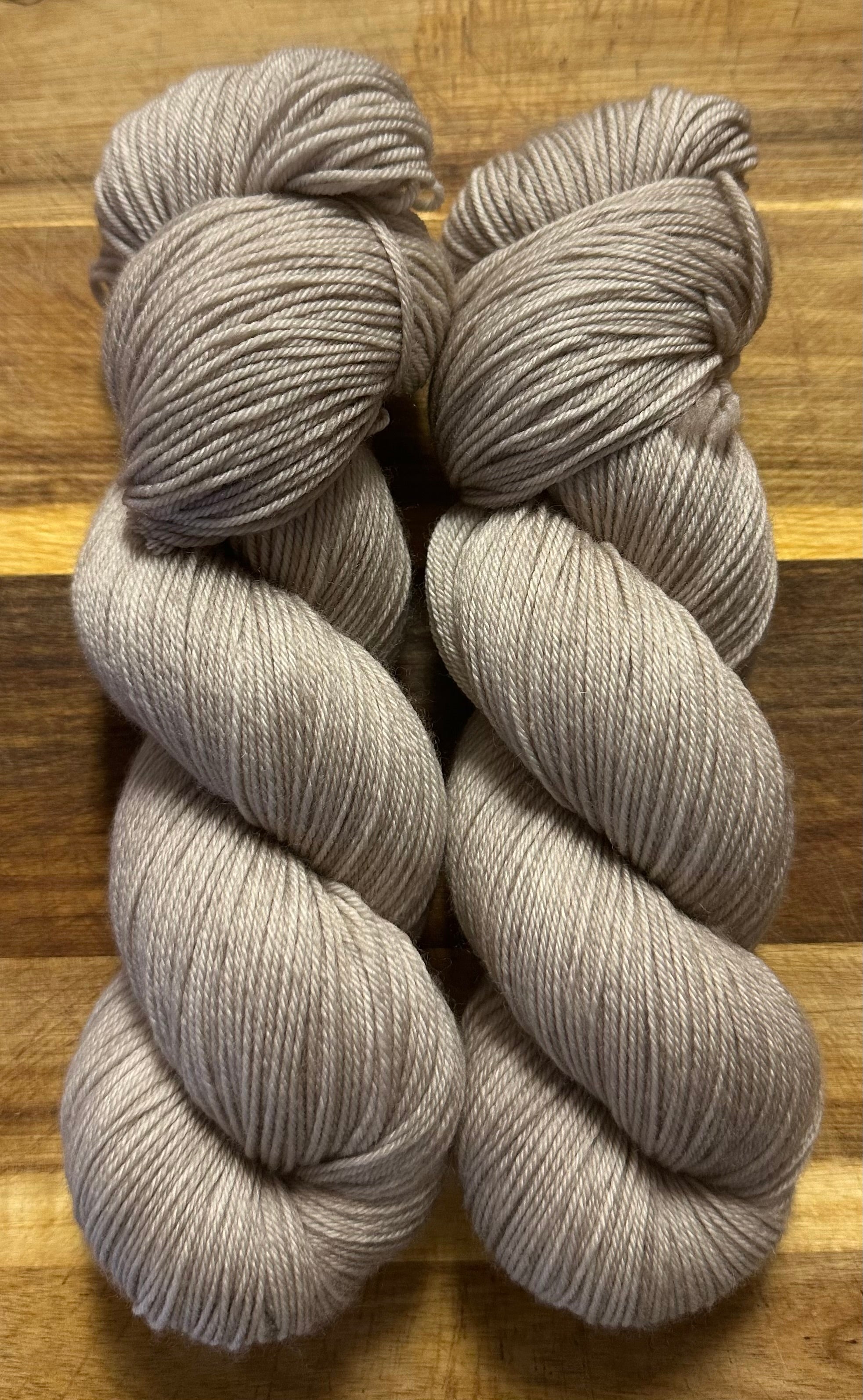 Almond - 4ply Deluxe Hand Dyed Sock Yarn