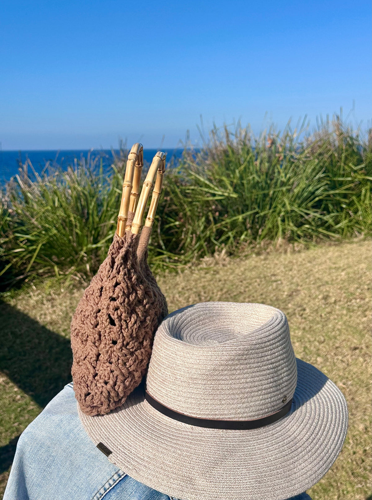 Naomi Bag | Hand-Crocheted Celtic Weave Handbag