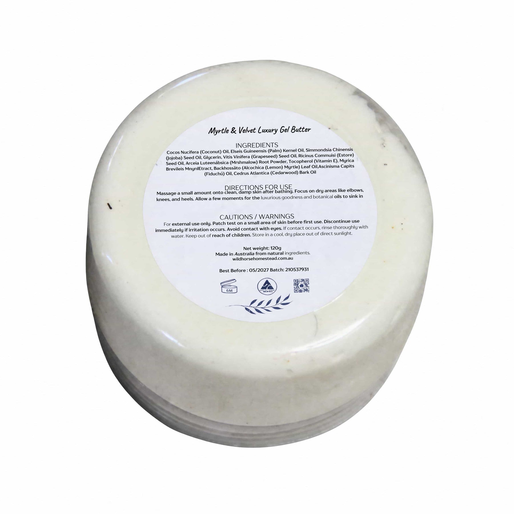Wildhorse Myrtle & Velvet Luxury Gel-Butter
