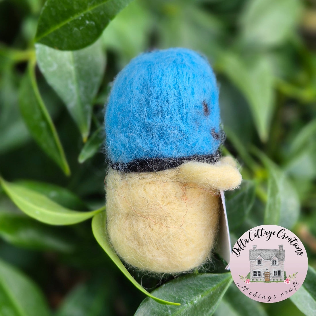Needle Felted Happy Pill