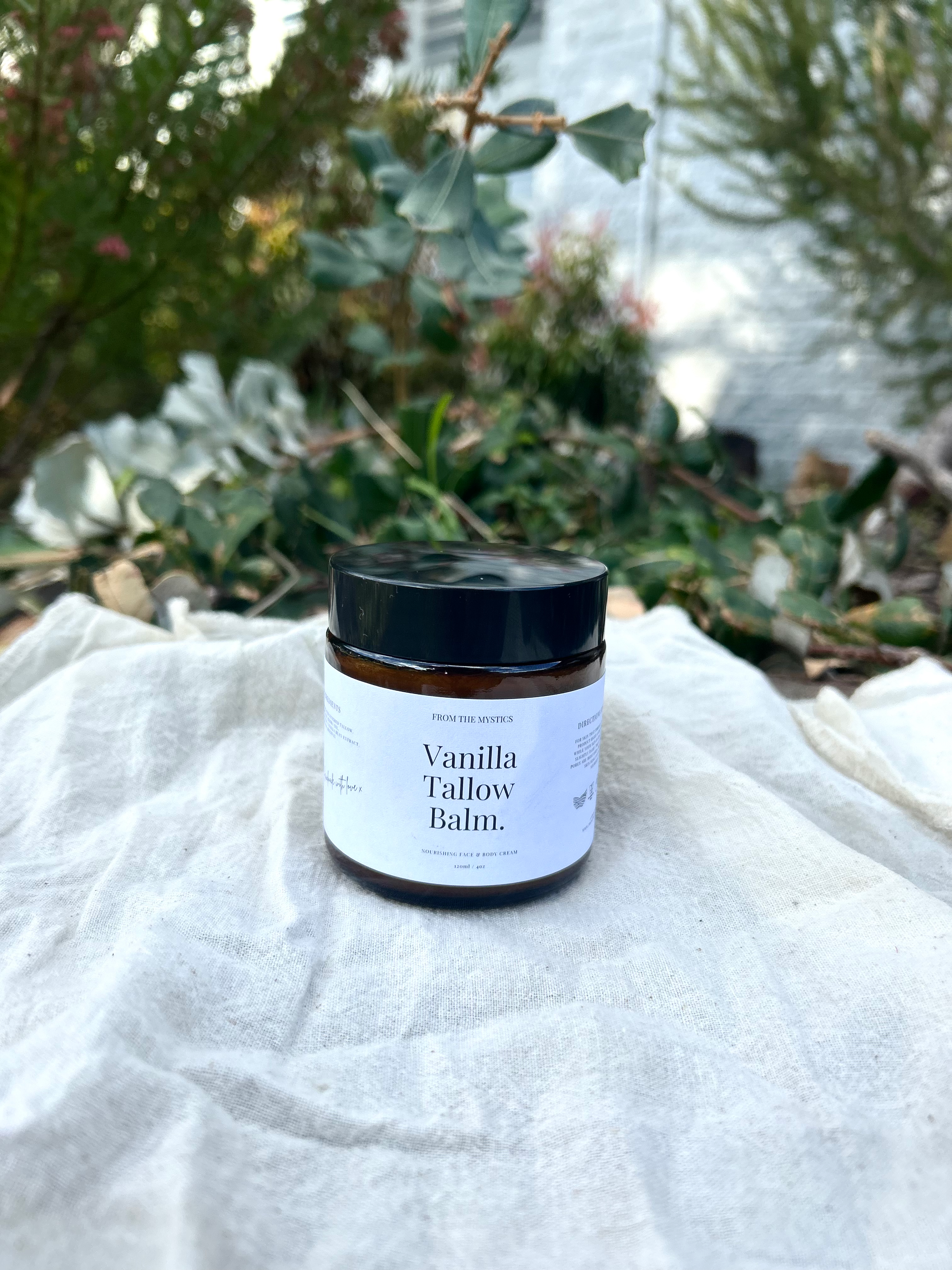 Vanilla Tallow Balm - Deep Nourishment I 100g