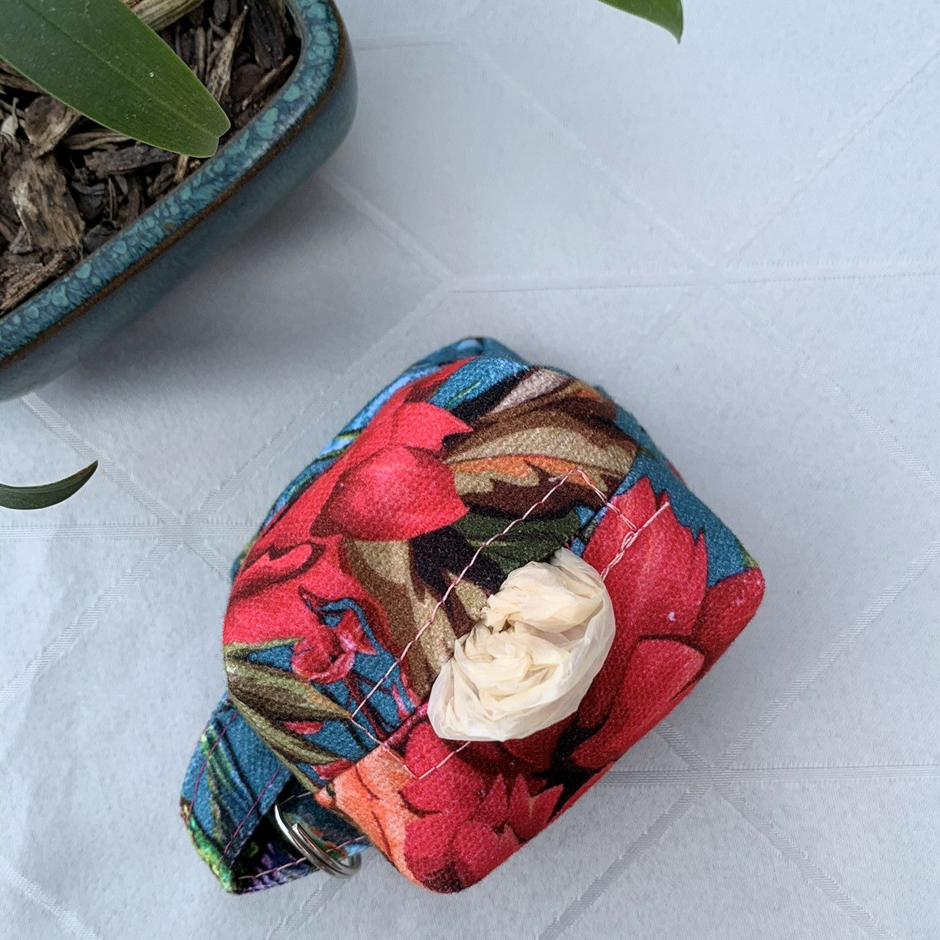 Eco friendly dog poo bag dispenser