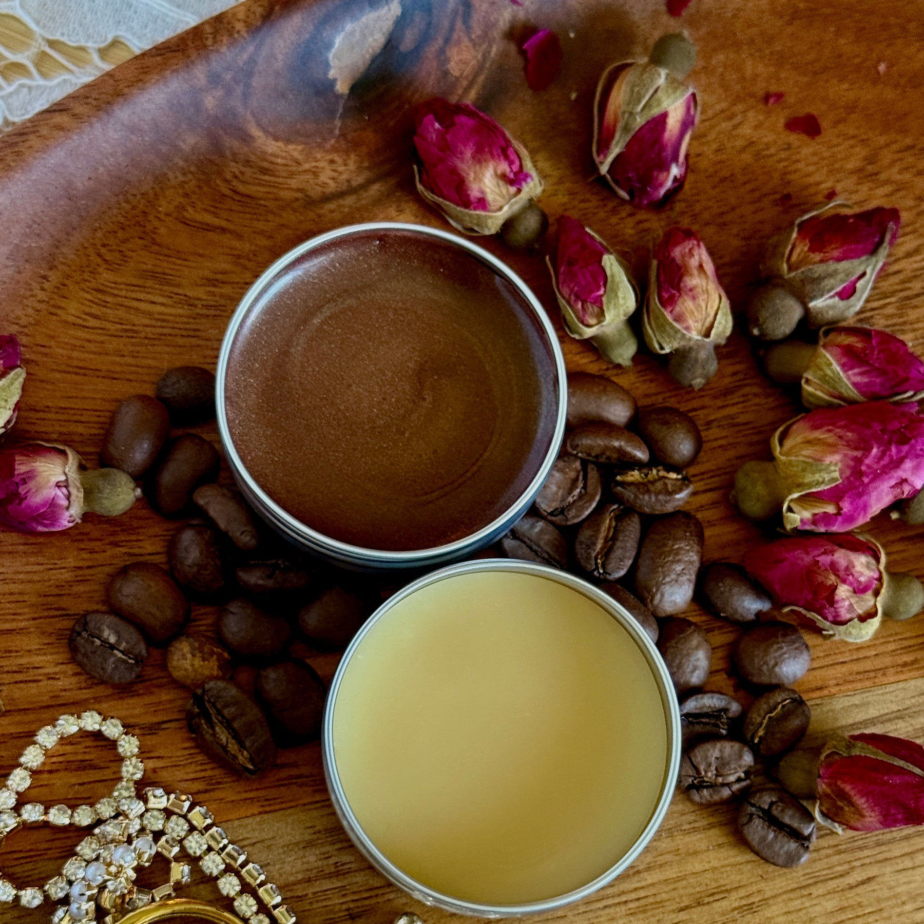 Vegan Lip Balm with Organic Roasted Coffee Oil - Unique Gift