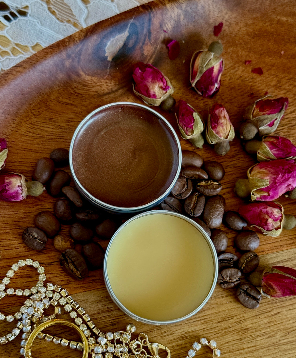 Vegan Lip Balm with Organic Roasted Coffee Oil - Unique Gift