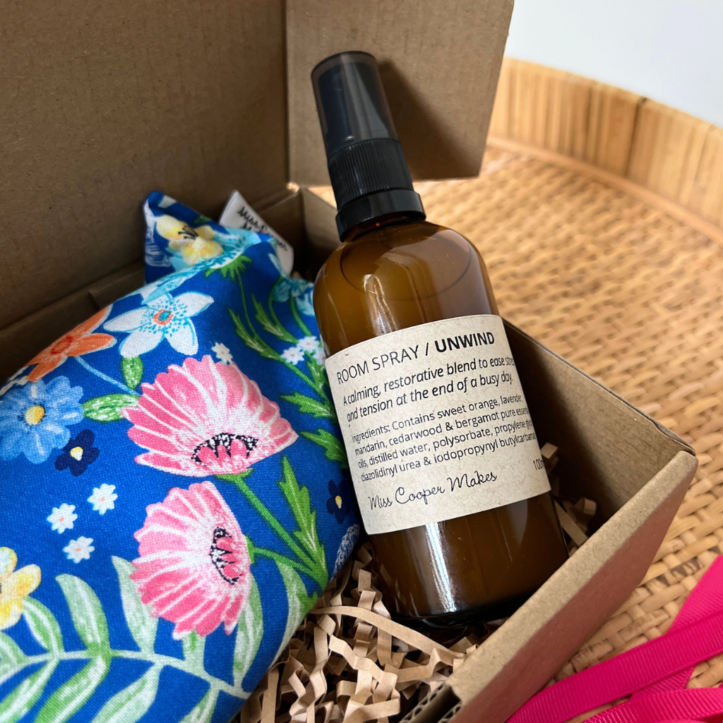 Eye Pillow and Unwind Room (Pillow) Spray Gift Pack