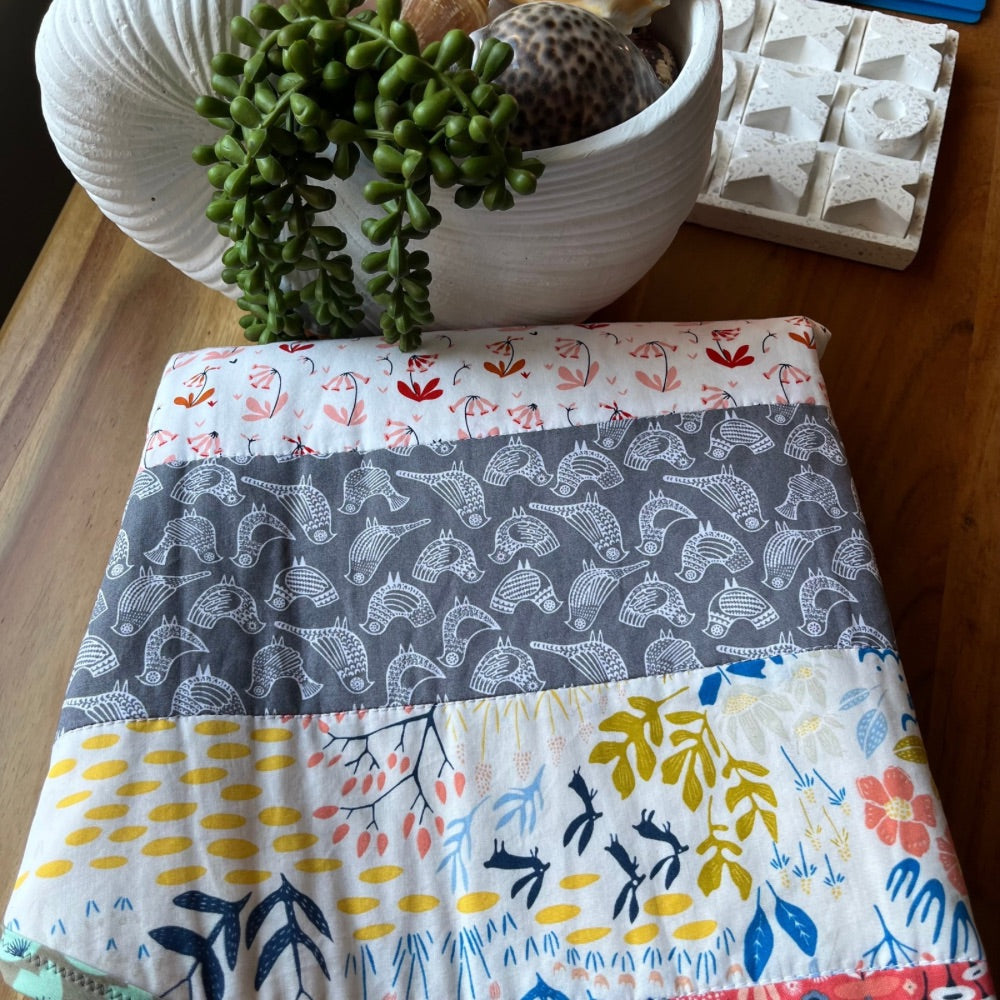 Organic Baby Play Mat | Reversible & Soft Tummy Time Mat Unique