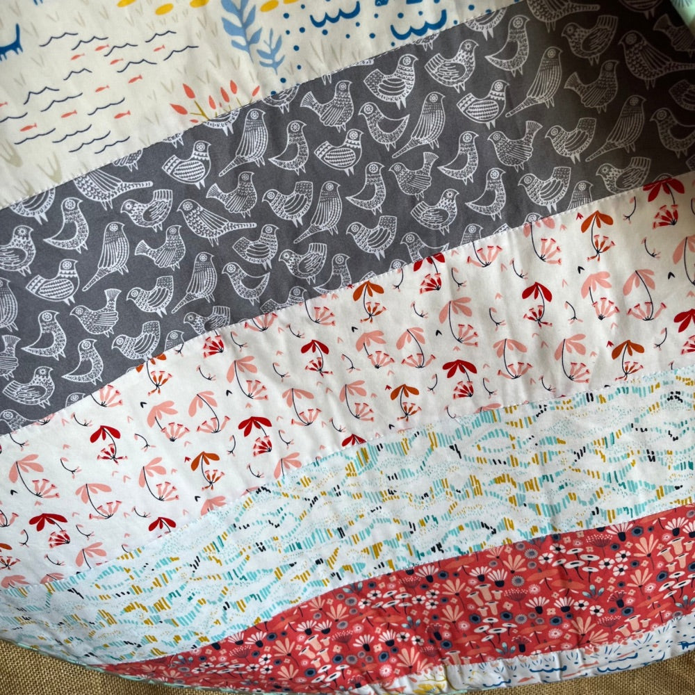 Organic Baby Play Mat | Reversible & Soft Tummy Time Mat Unique