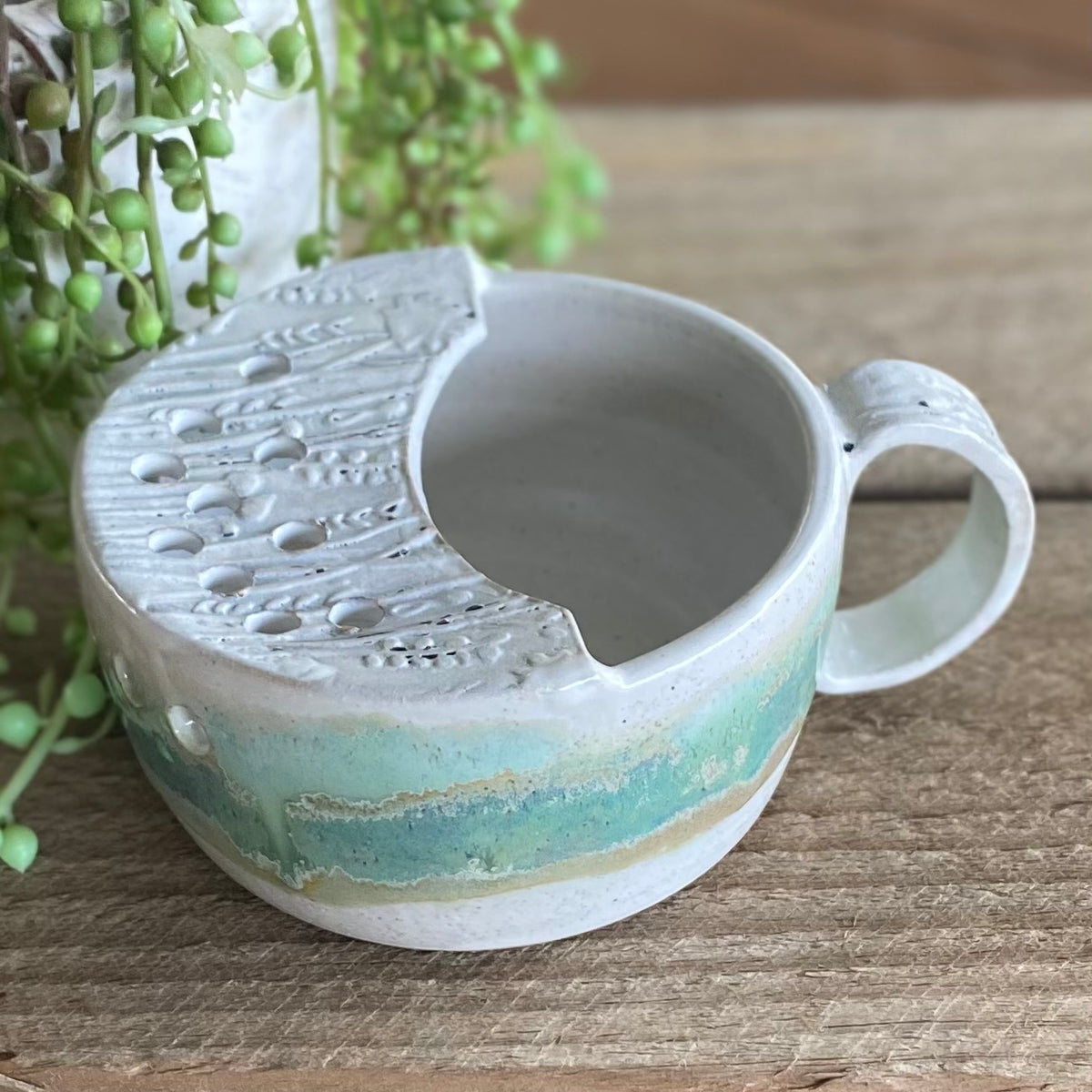 Ceramic Berry Strainer | Handmade Pottery