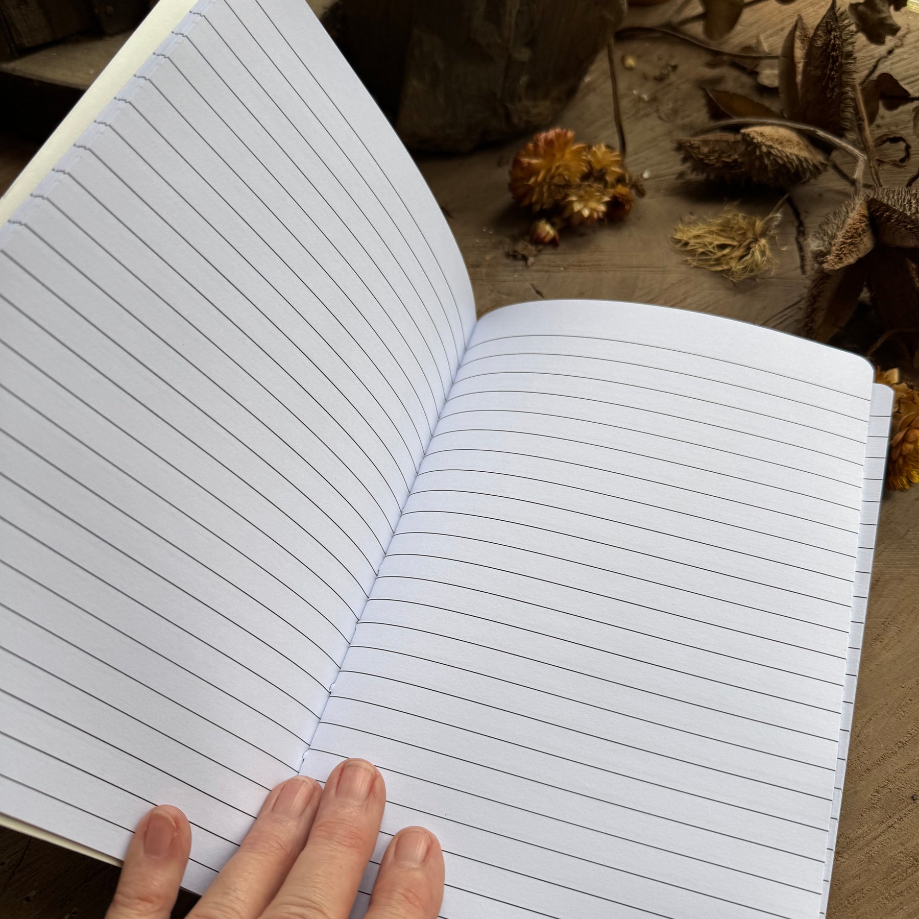 Art in the Canefields Handbound Notebook - Love is All