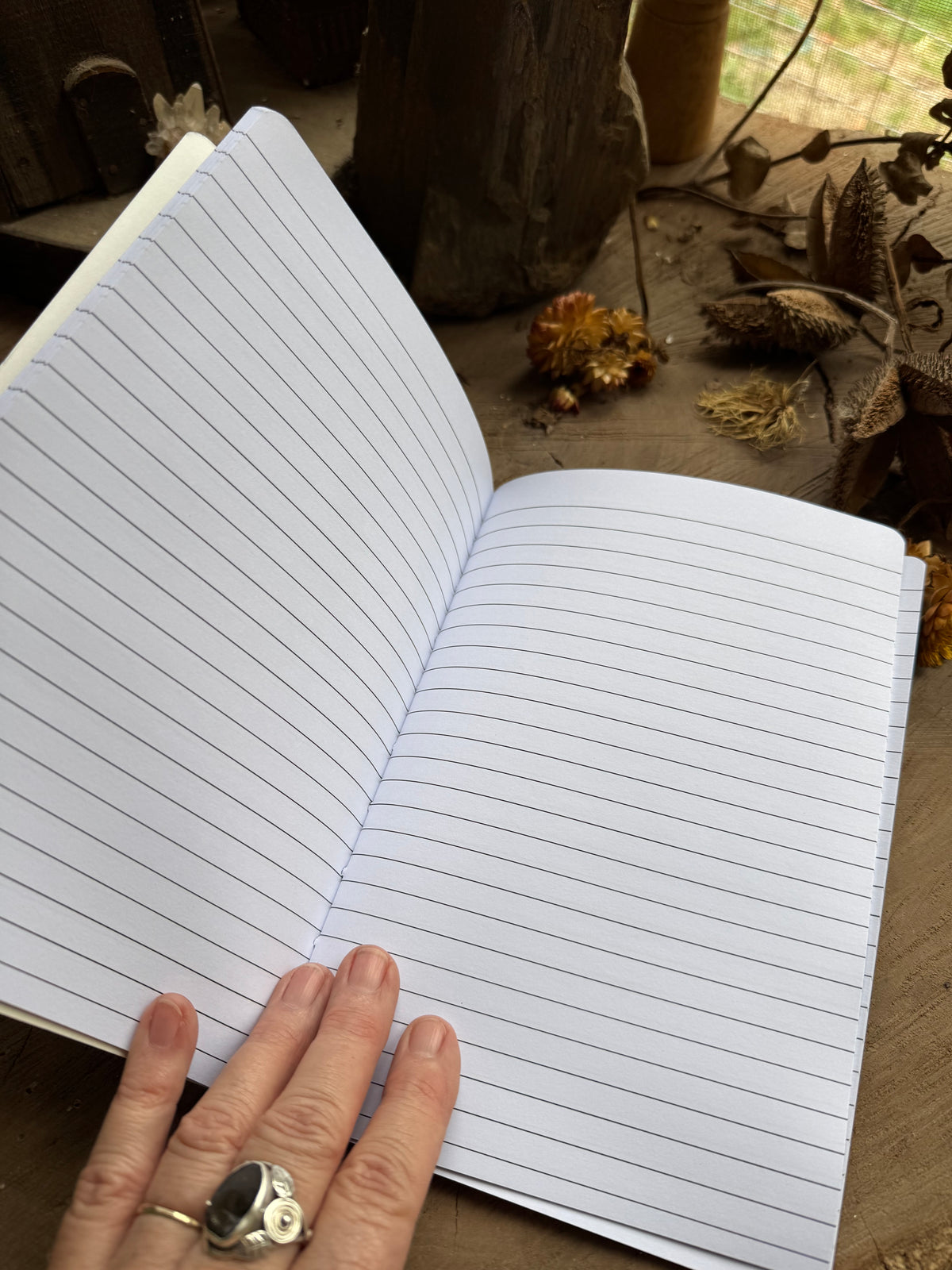 Art in the Canefields Handbound Notebook - Love is All