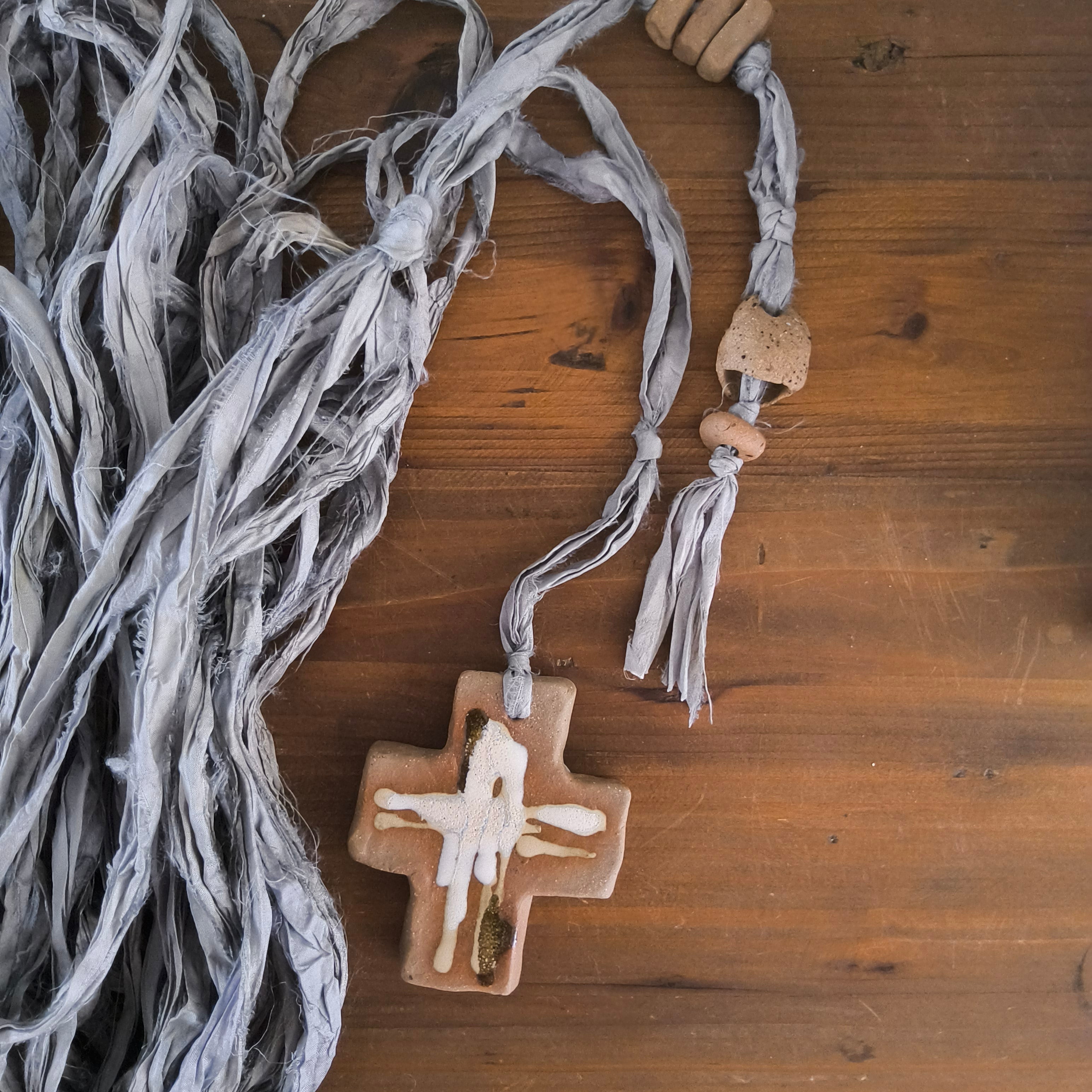 Handcrafted Ceramic Reflection Form | Quiet • Calm • Resolve