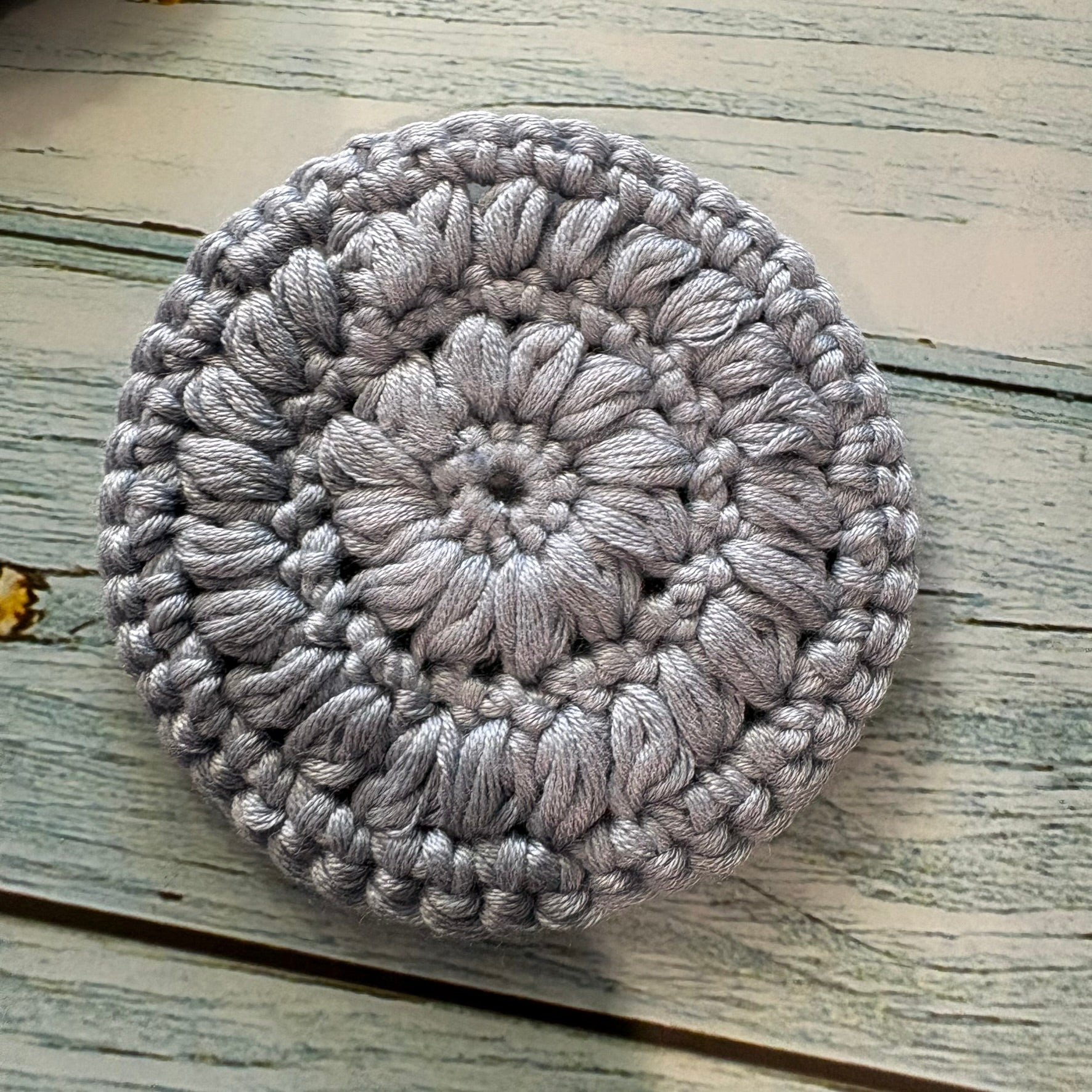 Crochet Face Scrubbies in Cotton Bamboo