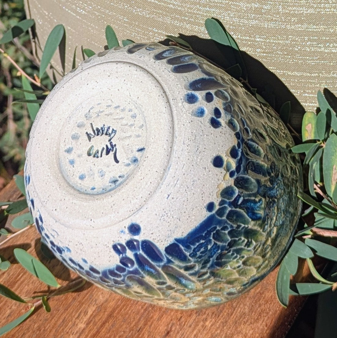 Organic textured cup