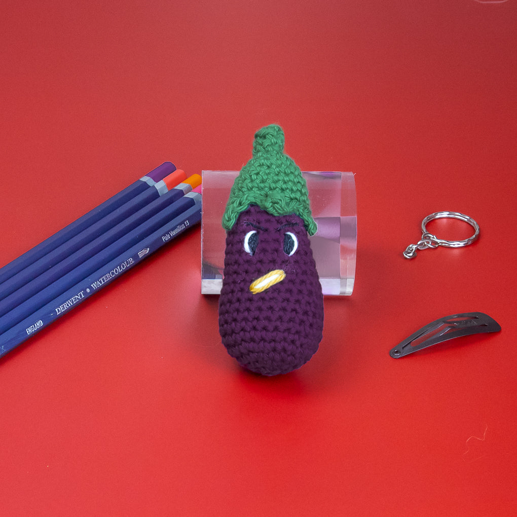 Fidget Clickers - Vegetables - Carrot, Cucumber, Eggplant - Set of 3