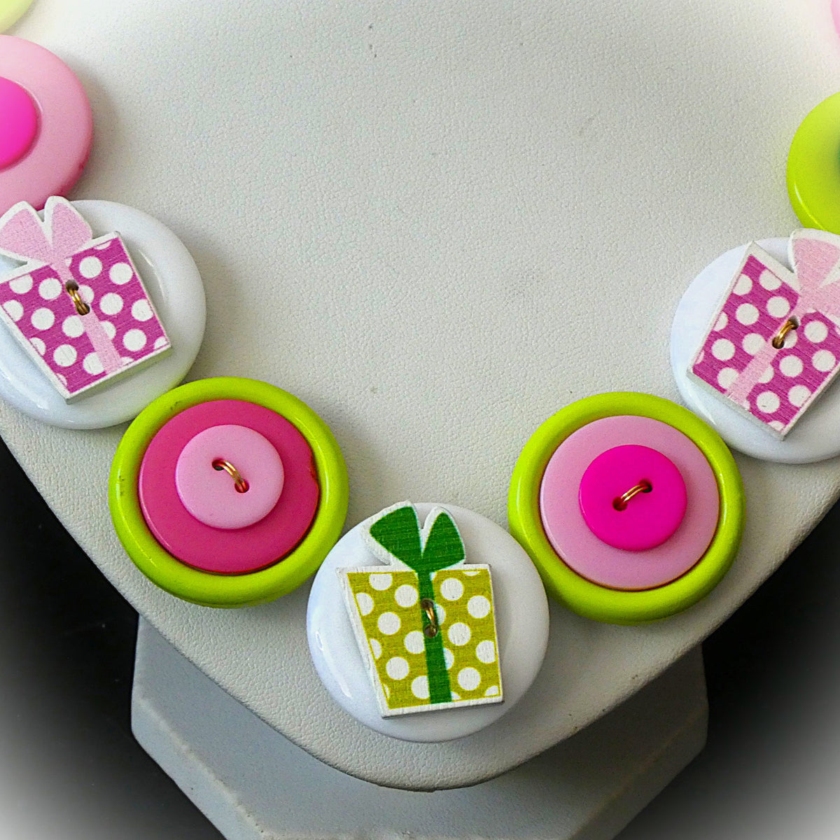 Birthday or Christmas necklace - Lets Celebrate!