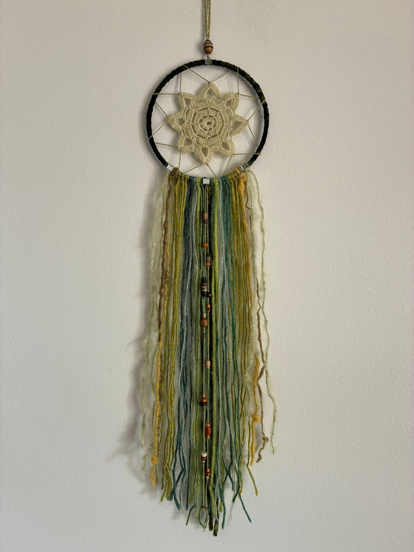 Dream Catcher - "Green Doily"