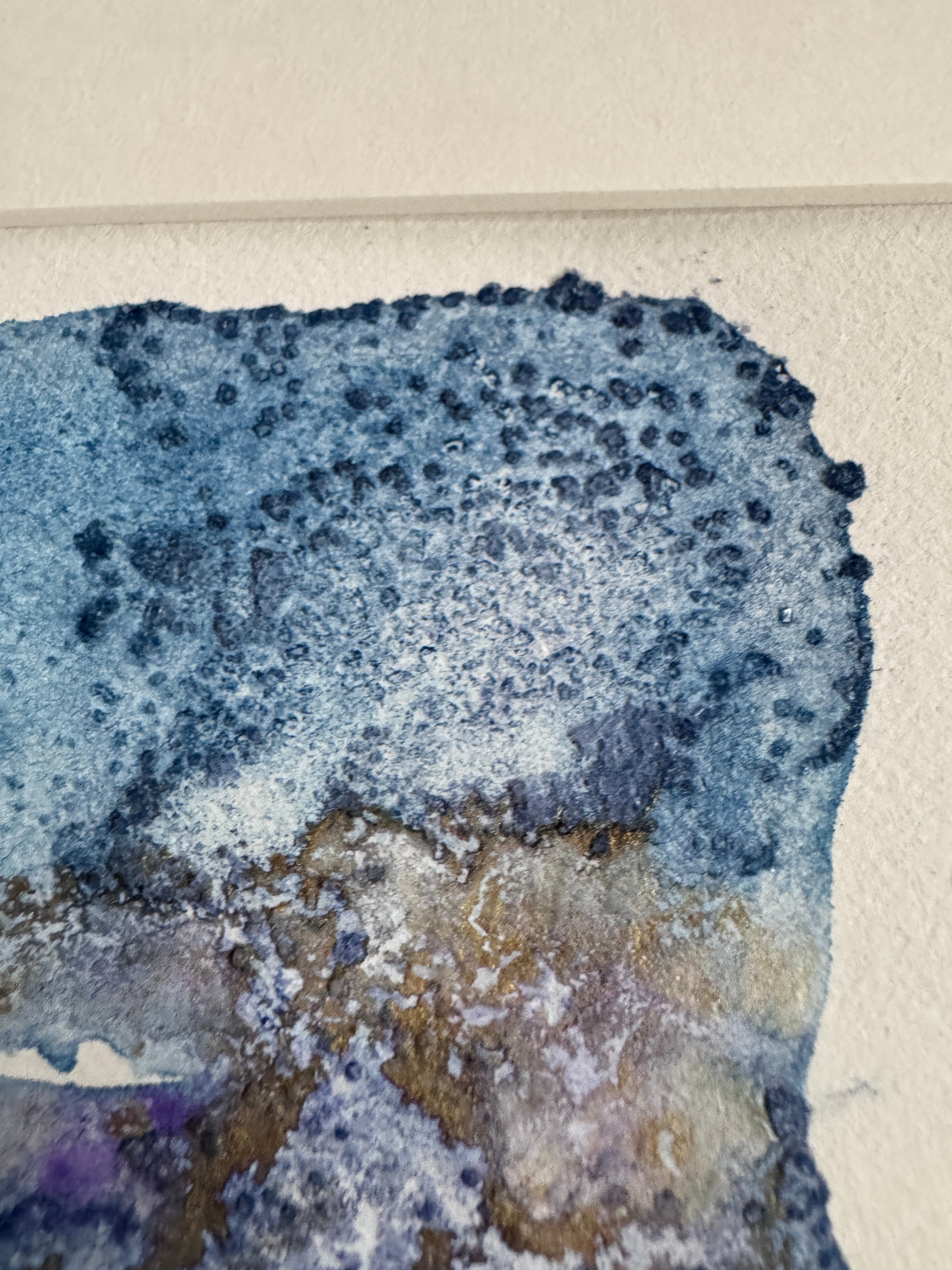 Winter Crossing – Original Abstract Watercolour Painting