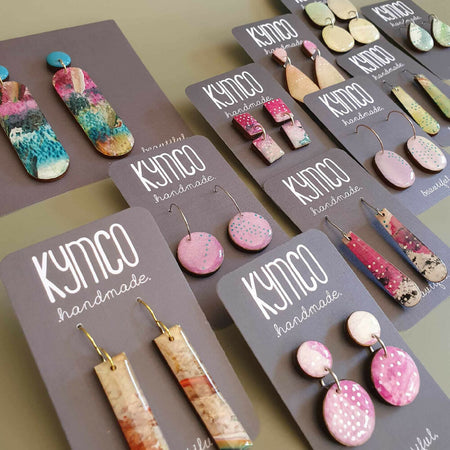 The Summer Holidays Collection | Part 2 | Resin art earrings | Large dangles