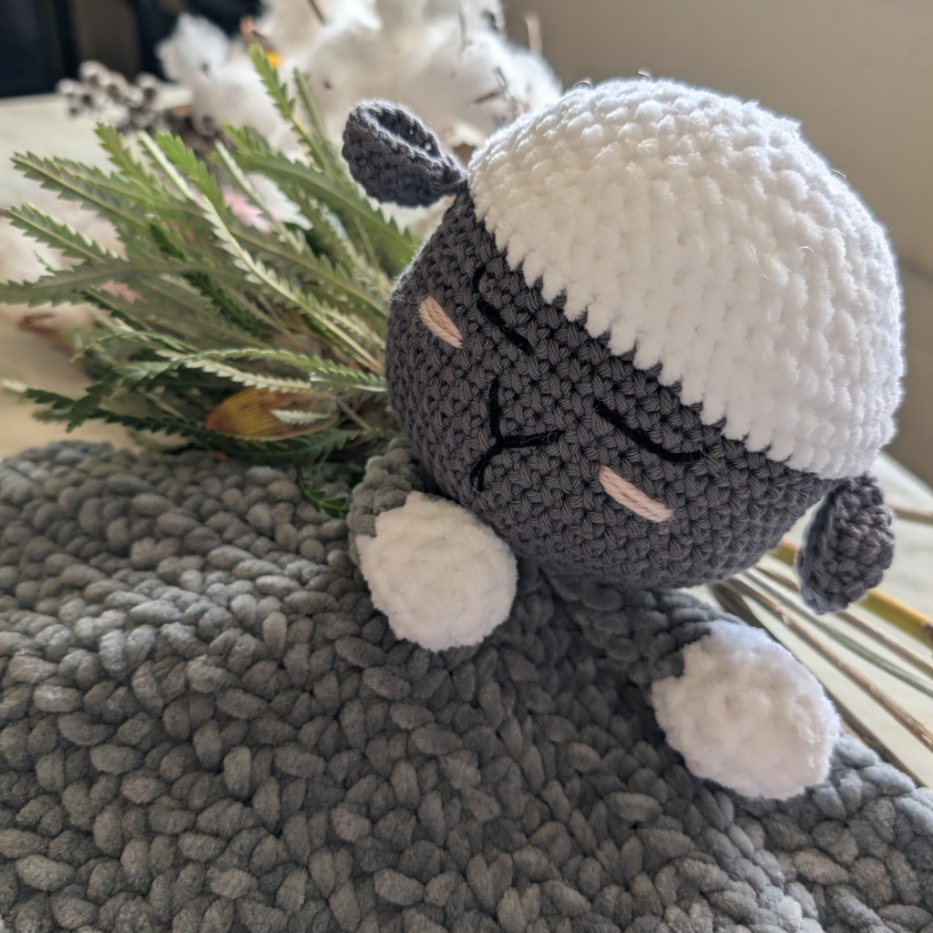Crochet Lamb Lovey