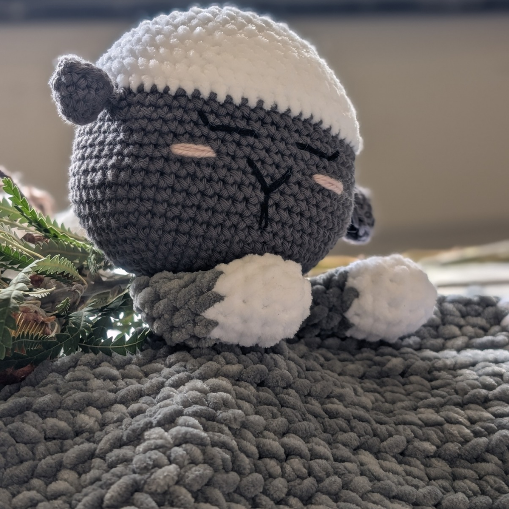 Crochet Lamb Lovey
