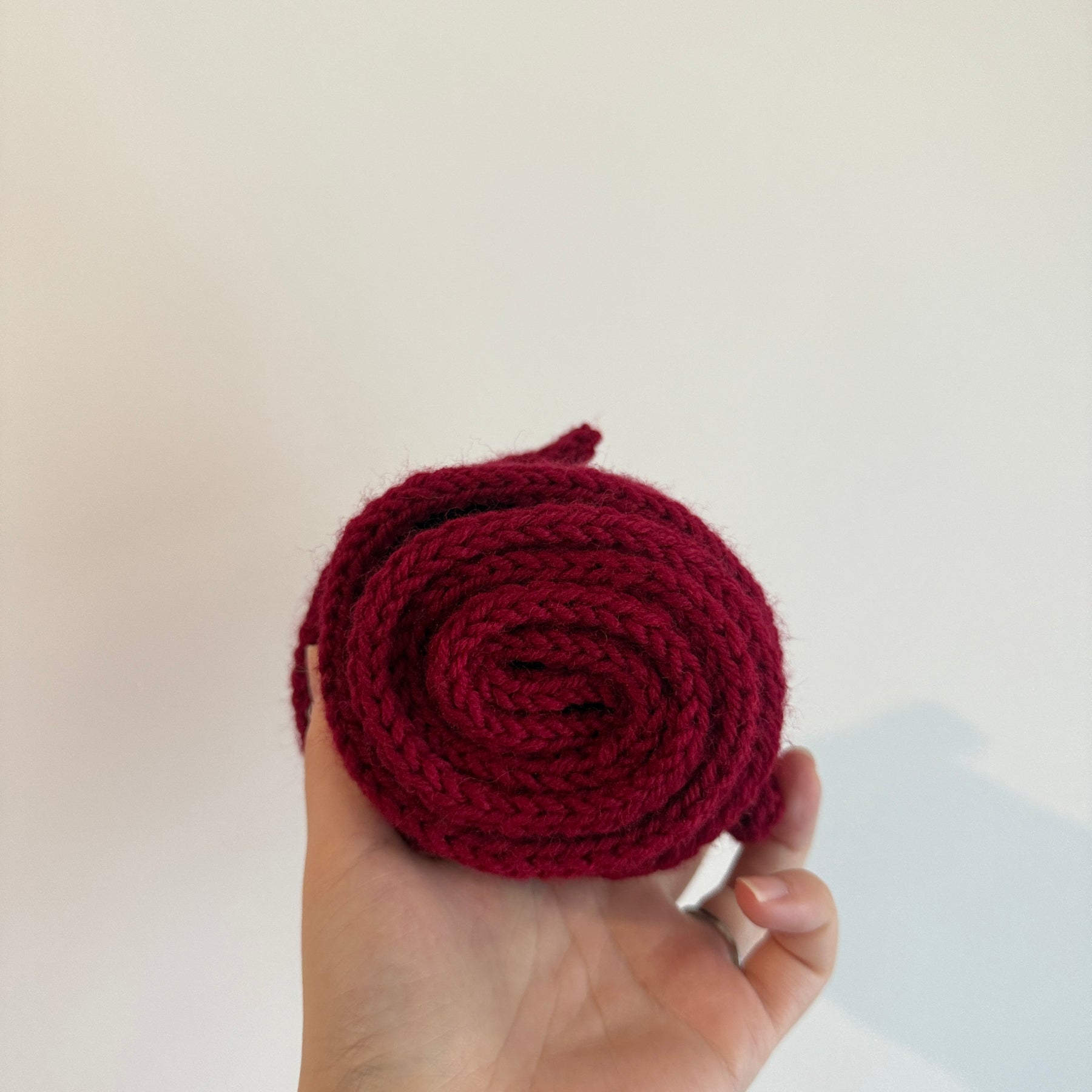Burgundy sophie scarf