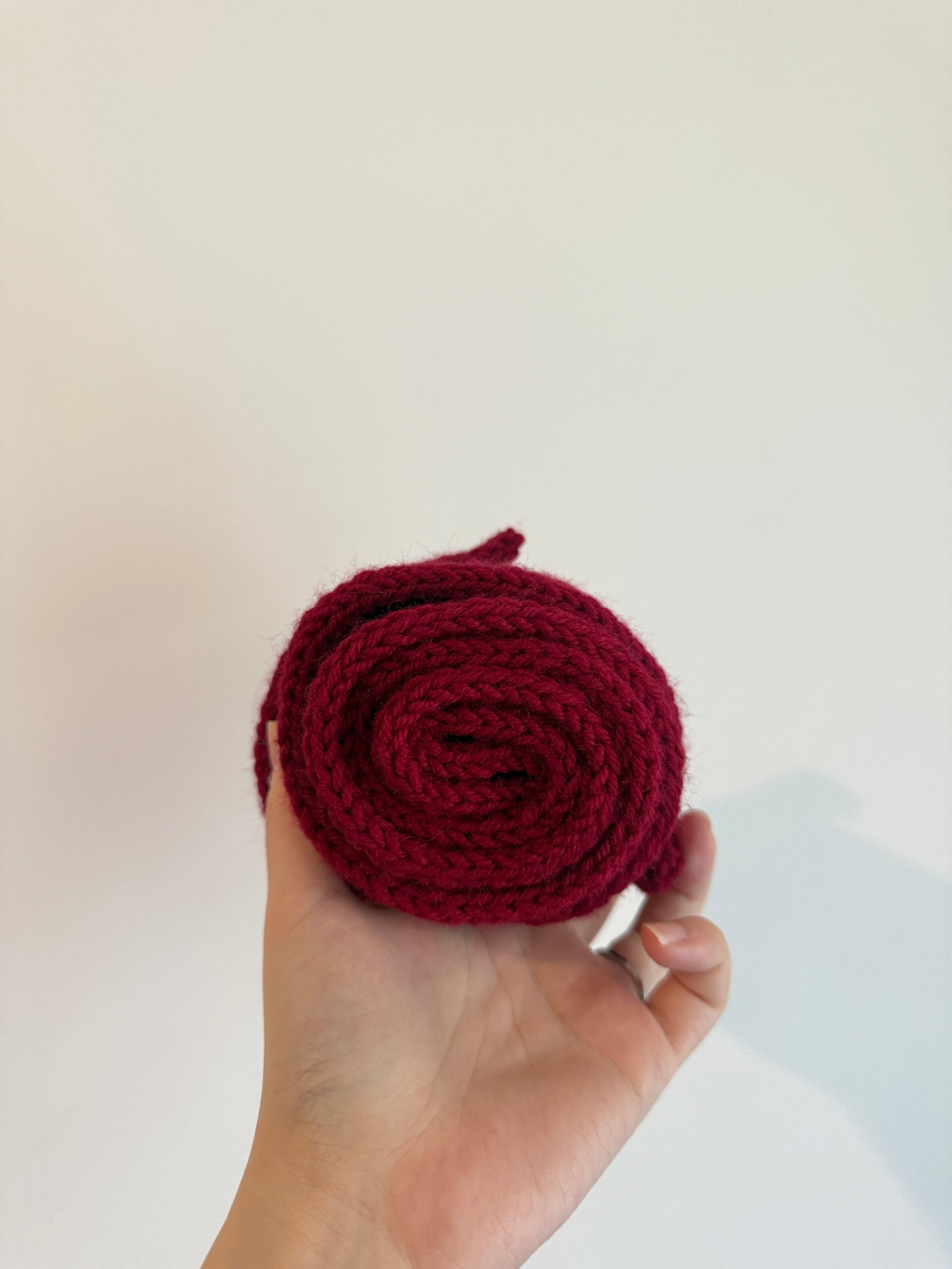 Burgundy sophie scarf