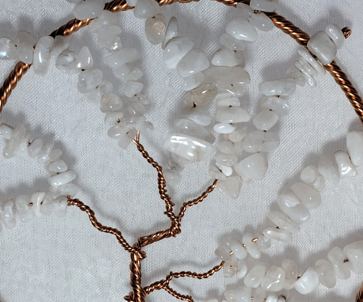 Cooper Celtic Moonstone Tree of Life