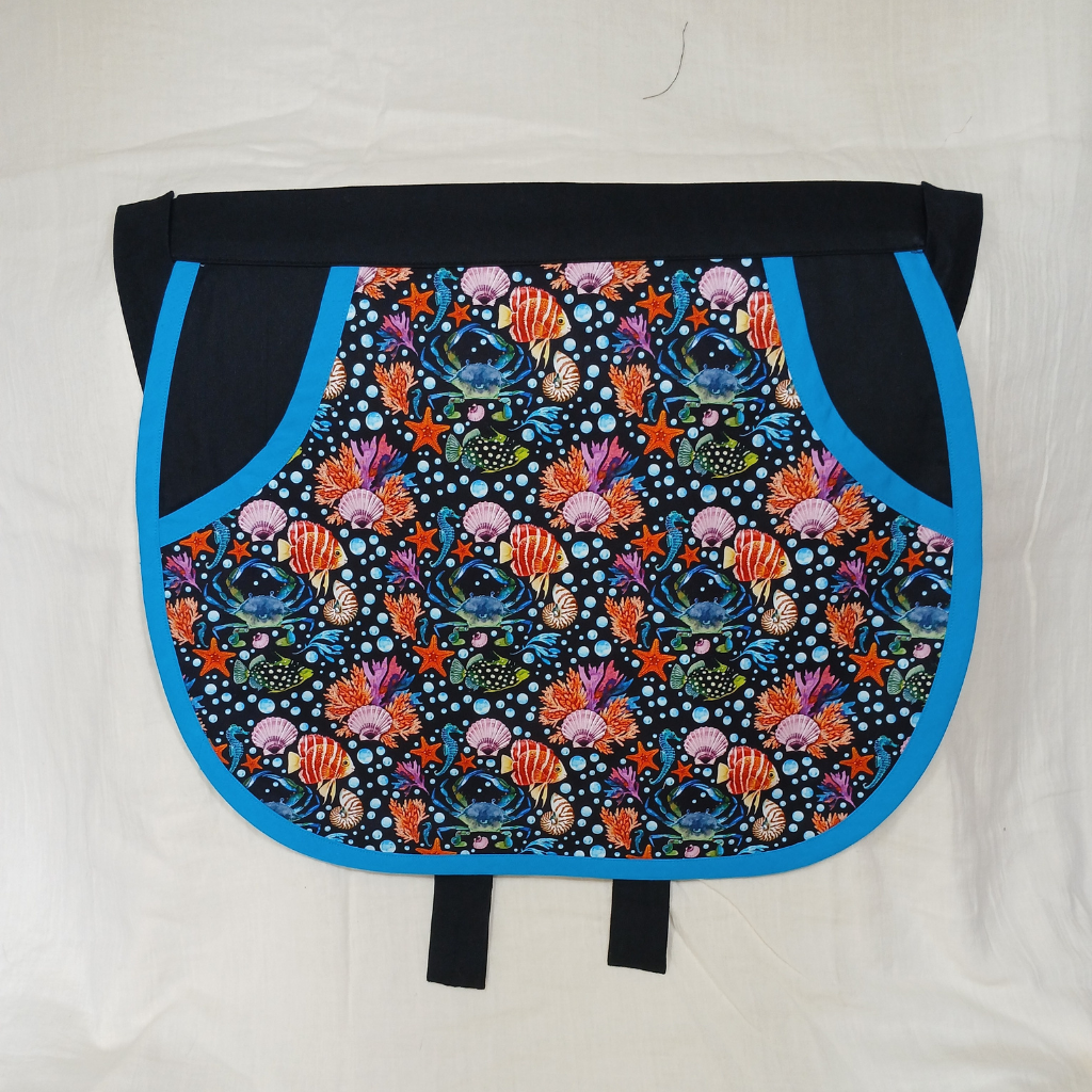 Peg or Utility Apron featuring shell design