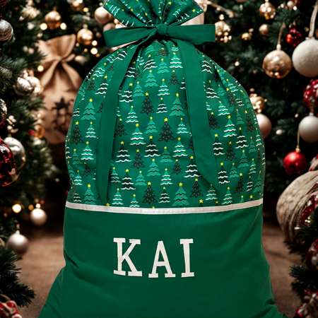 Handmade Personalised Christmas Sack