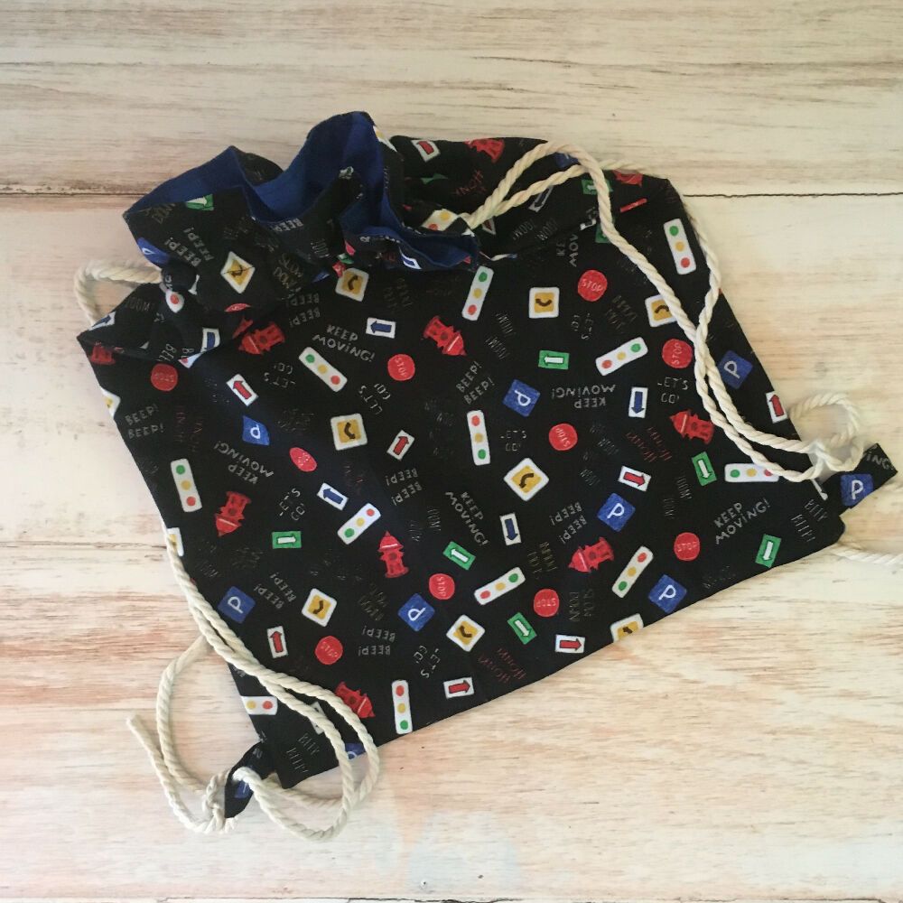 Traffic Light Library/Toy Bag