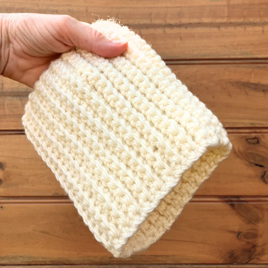 Neck Buff | Head Warmer - Warm Aussie Merino Wool - magnolia white