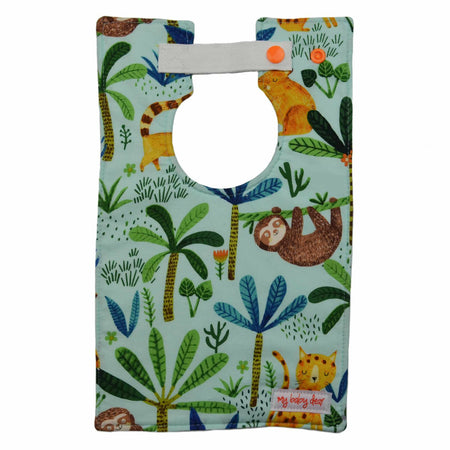 In The Jungle Large Style Bib
