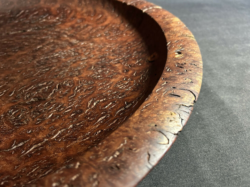 Redgum Burl platter