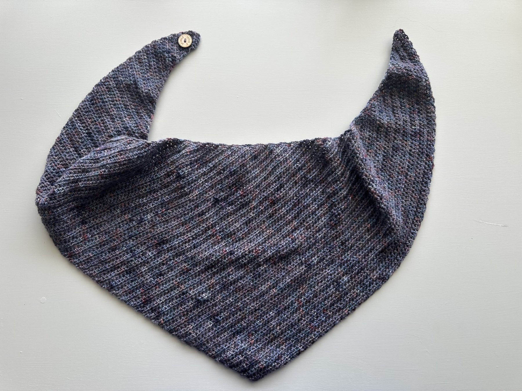 'Berry Bliss' Crocheted Scarf Wrap