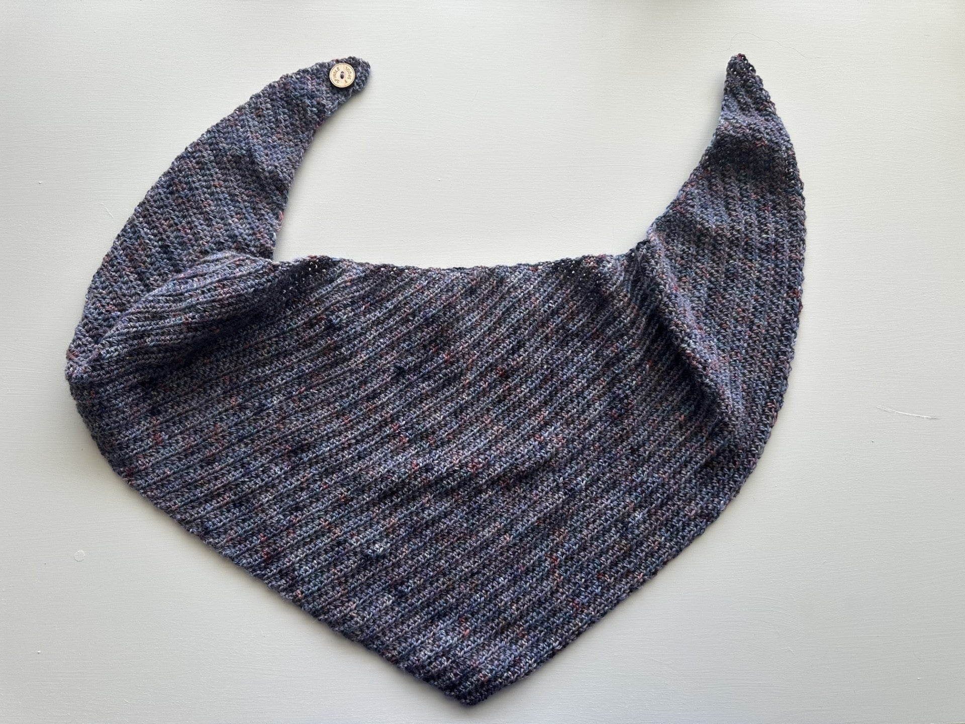 'Berry Bliss' Crocheted Scarf Wrap