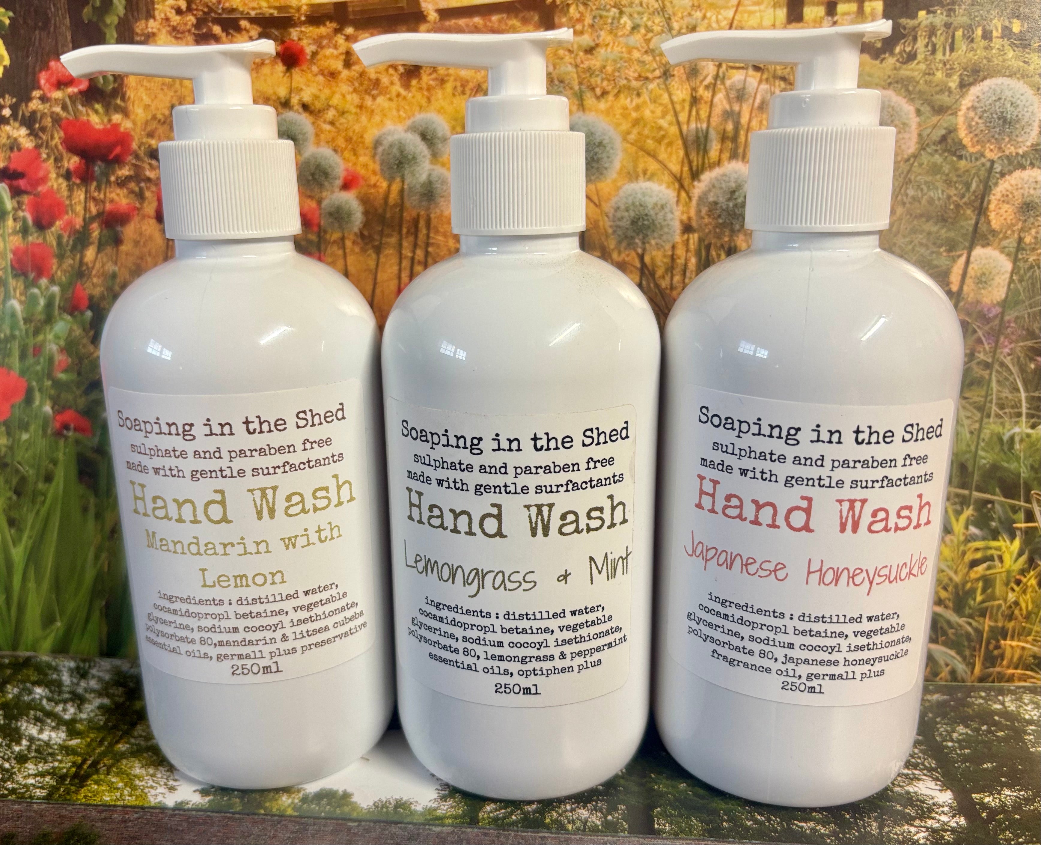 Pack of 3 Hand Wash with Glycerine