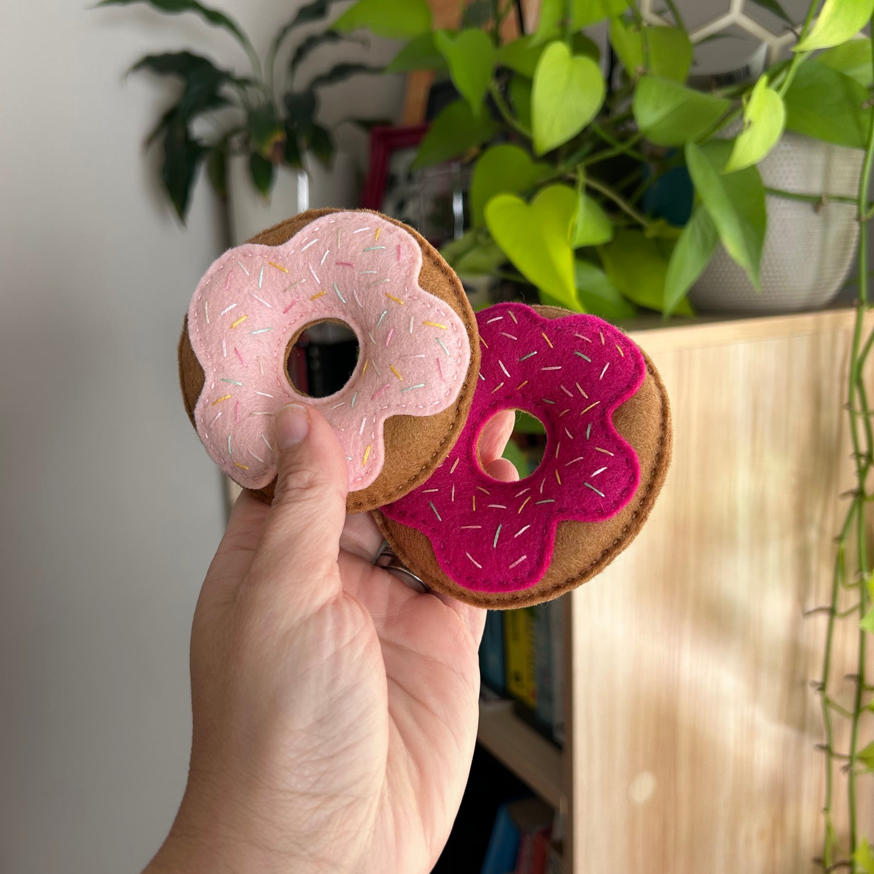 Donut, play food, play kitchen, felt food