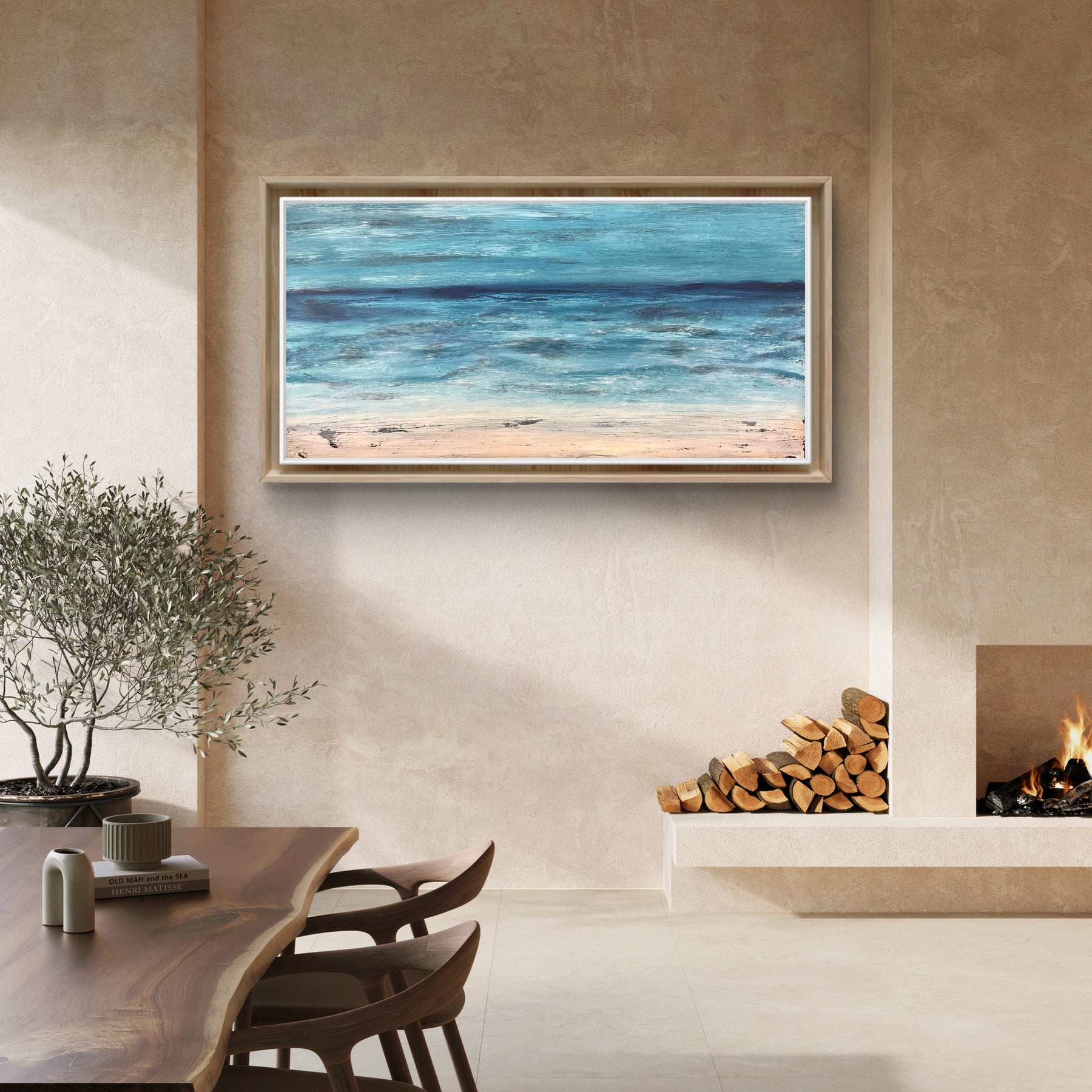 Drifting Shores - Original Textured Acrylic