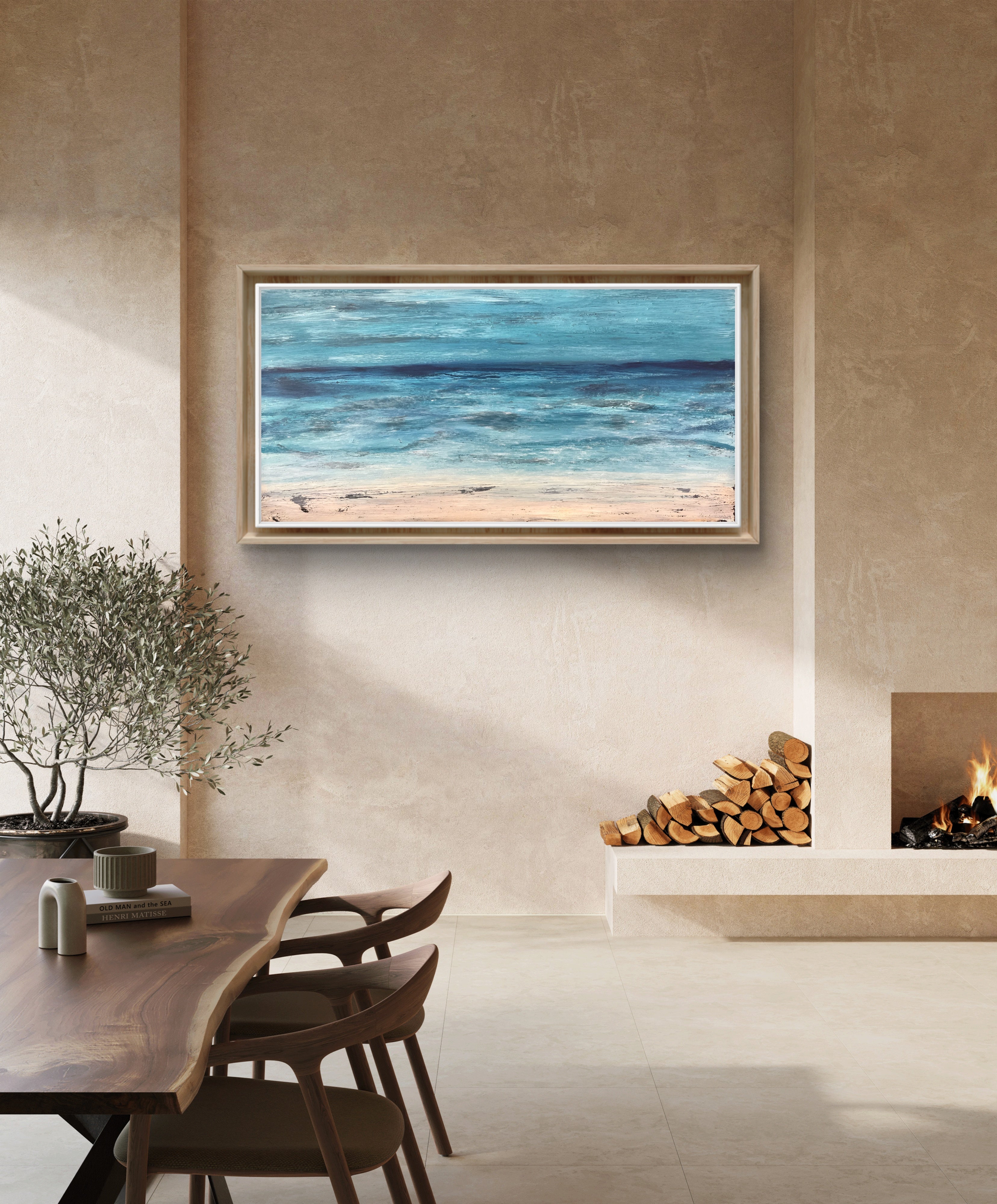 Drifting Shores - Original Textured Acrylic