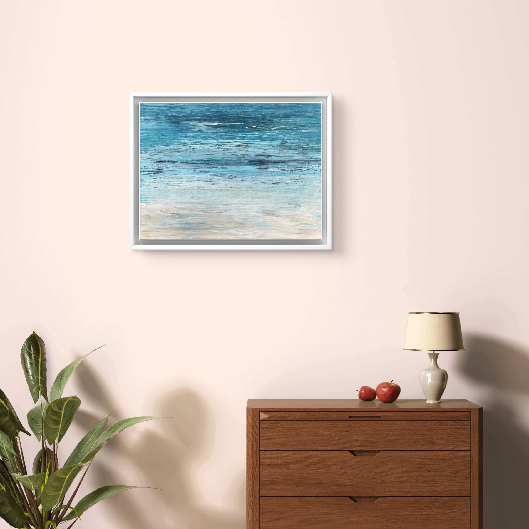 Peace Adrift 1 + 2 - Drifting Shores Collection Original Textured Acrylic