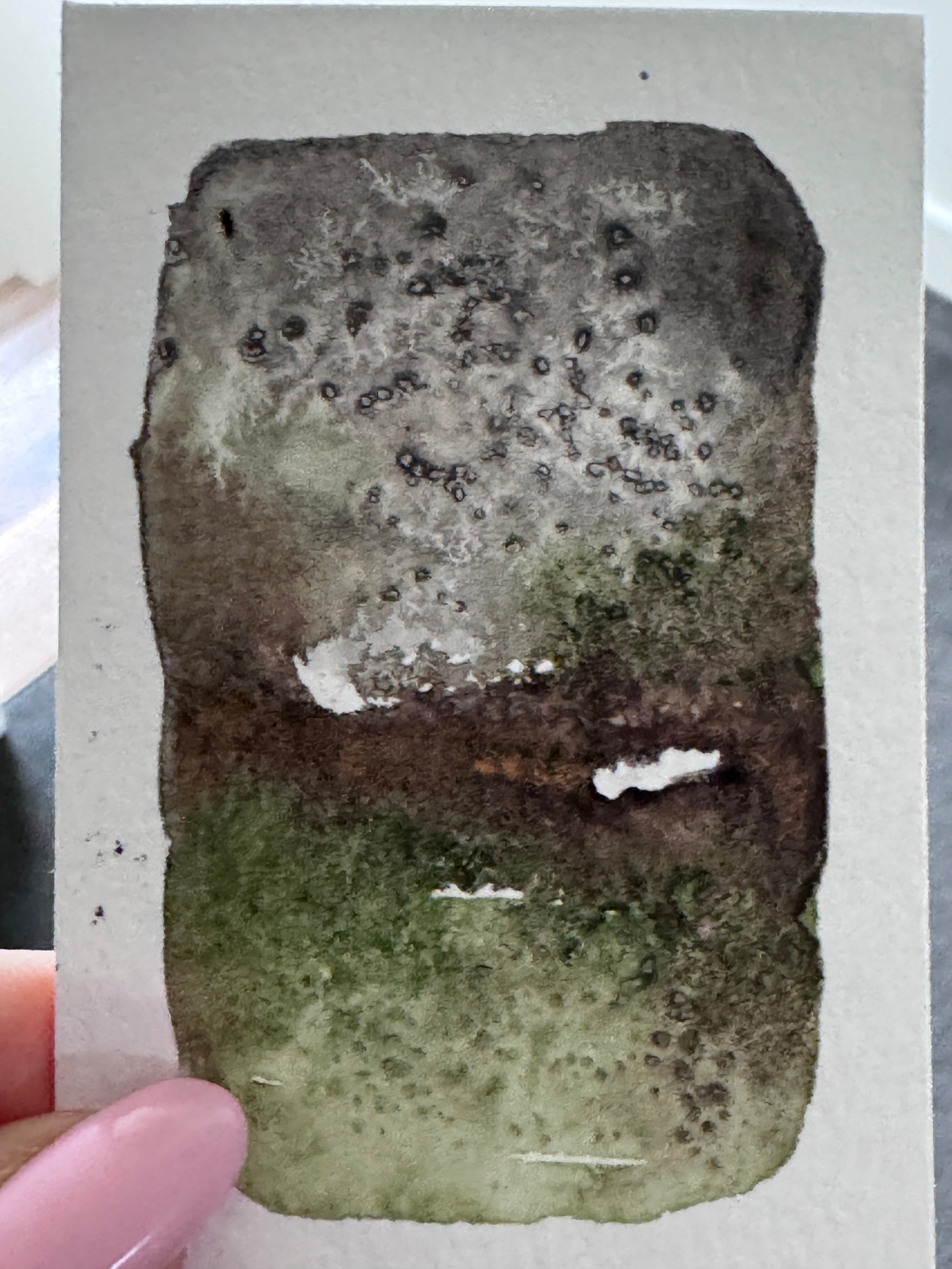 Quiet Weather ACEO Original Watercolour Artwork