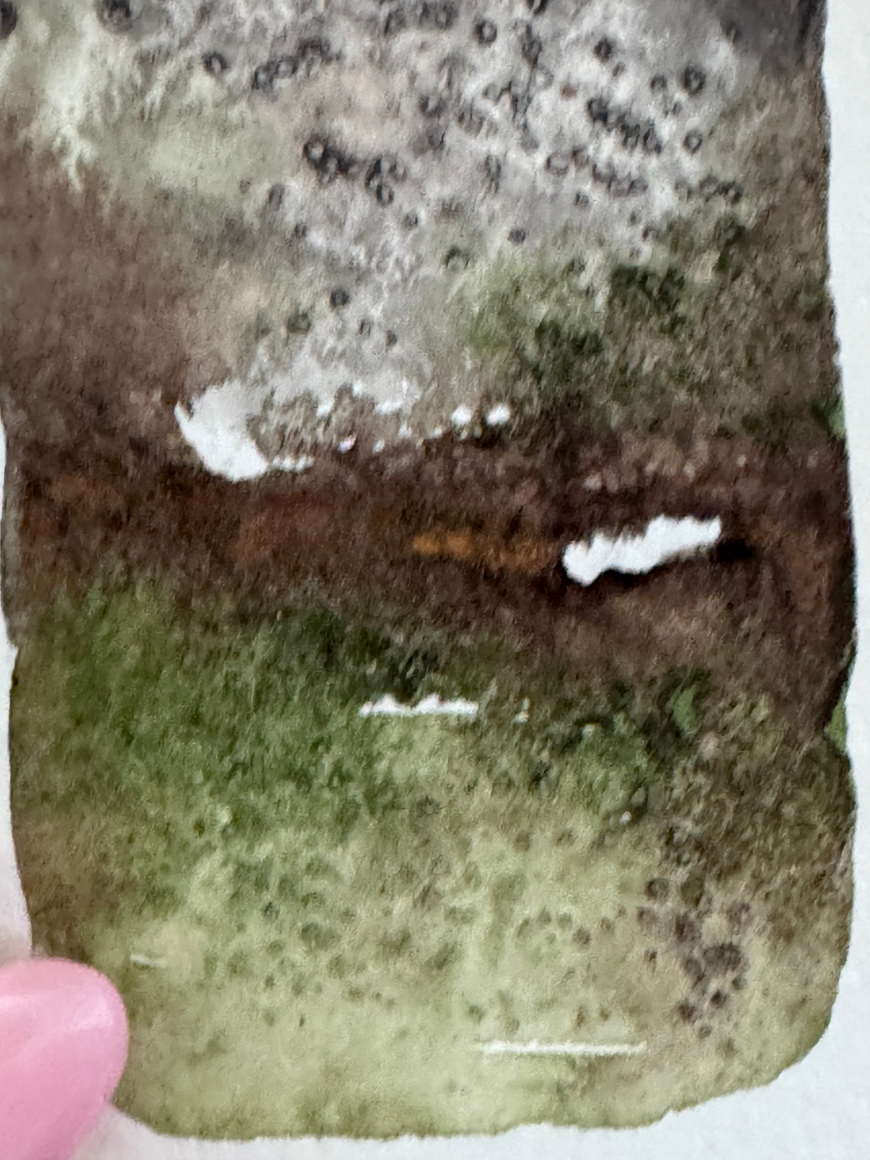 Quiet Weather ACEO Original Watercolour Artwork