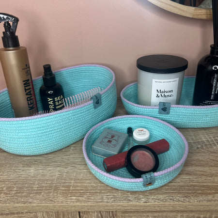 Handmade Rope Organiser Set – Set of 3