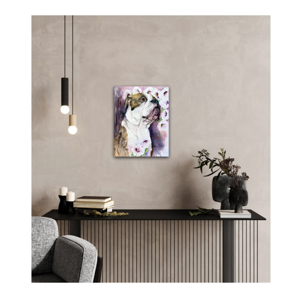 Petunia  * Original Watercolour Painting * Ready to Hang *