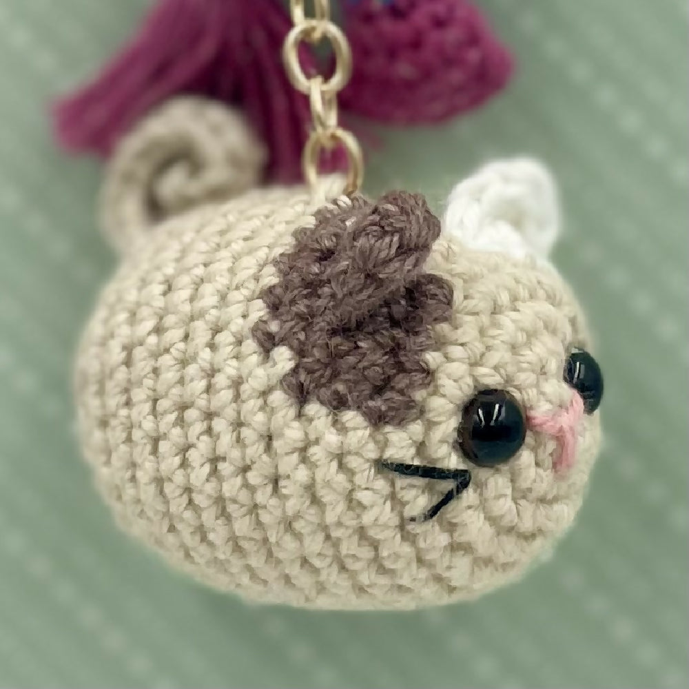 Cute Crochet Amigurumi | Bag Charm, Keyring, Keychain