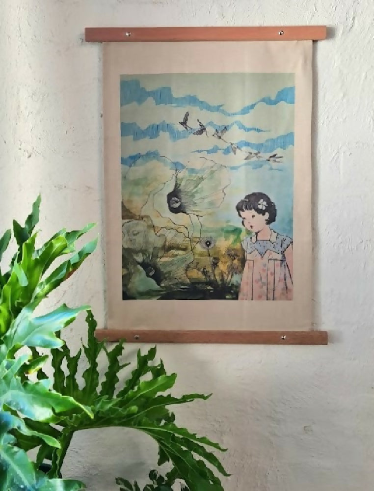 as wall hanging