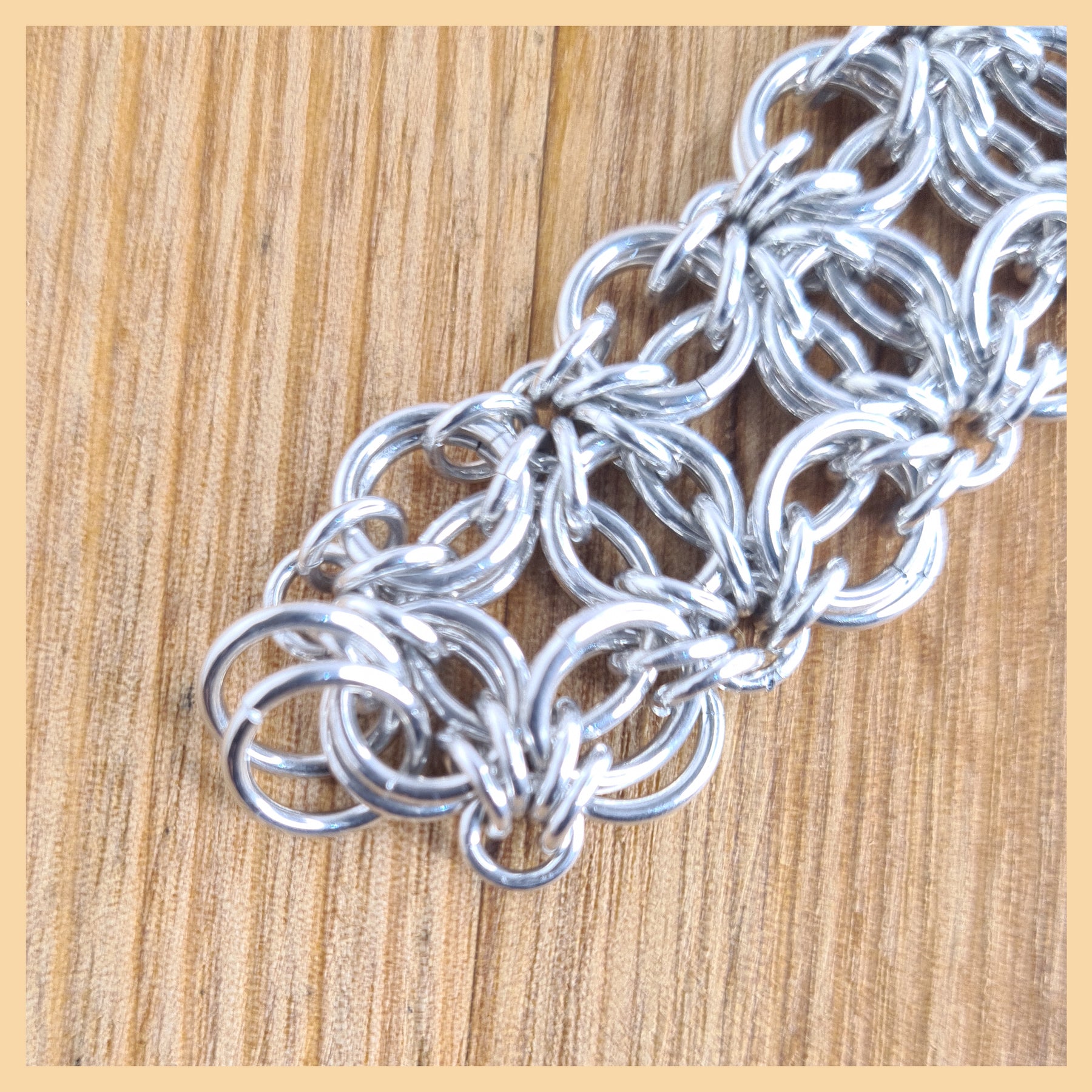 Chainmaille Celtic Mosaic Bracelet