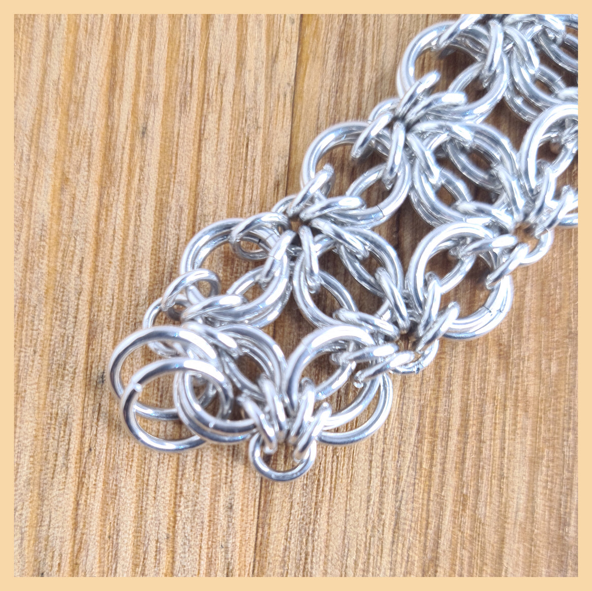 Chainmaille Celtic Mosaic Bracelet
