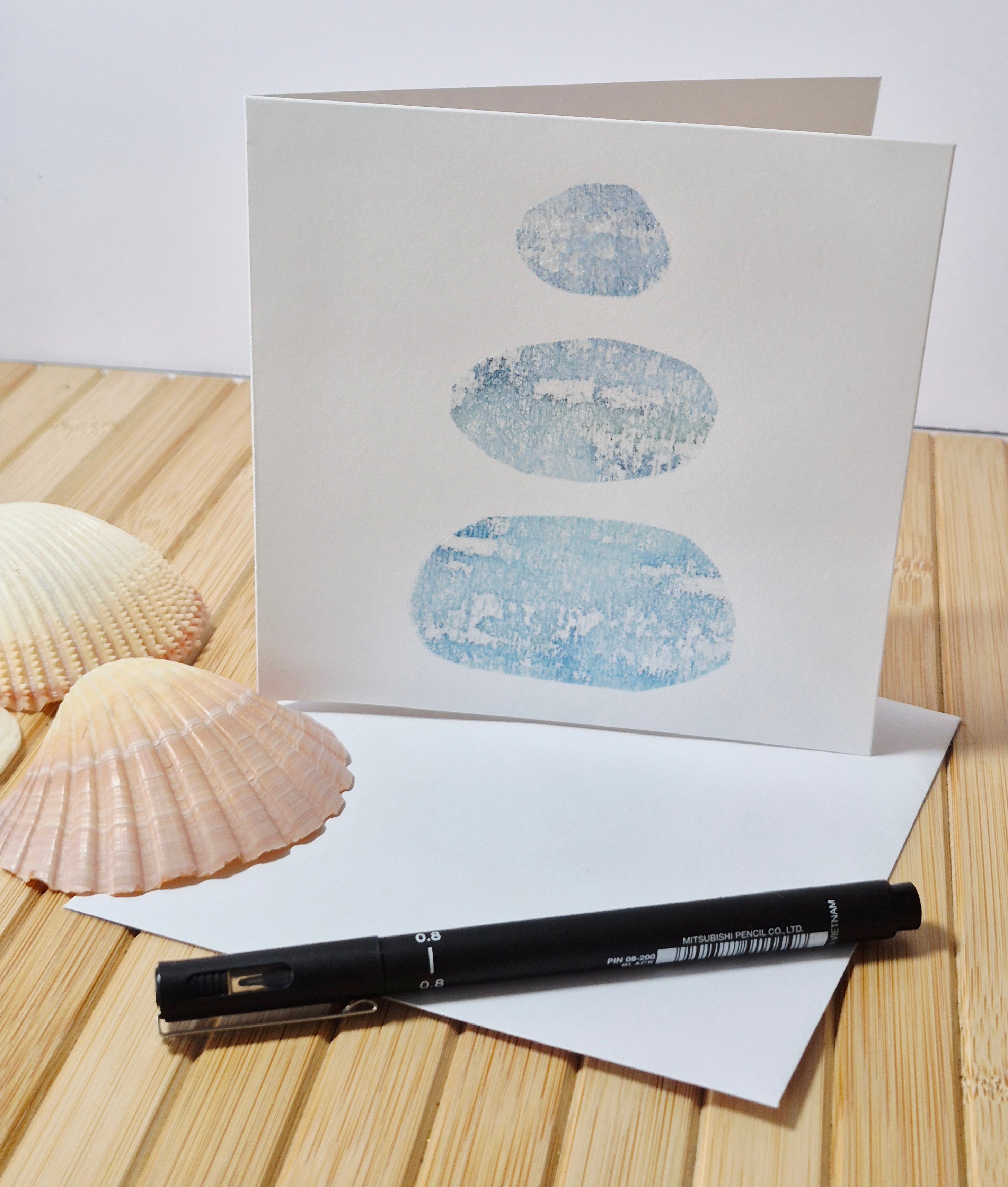 Pack of 3 Beach Themed Cards