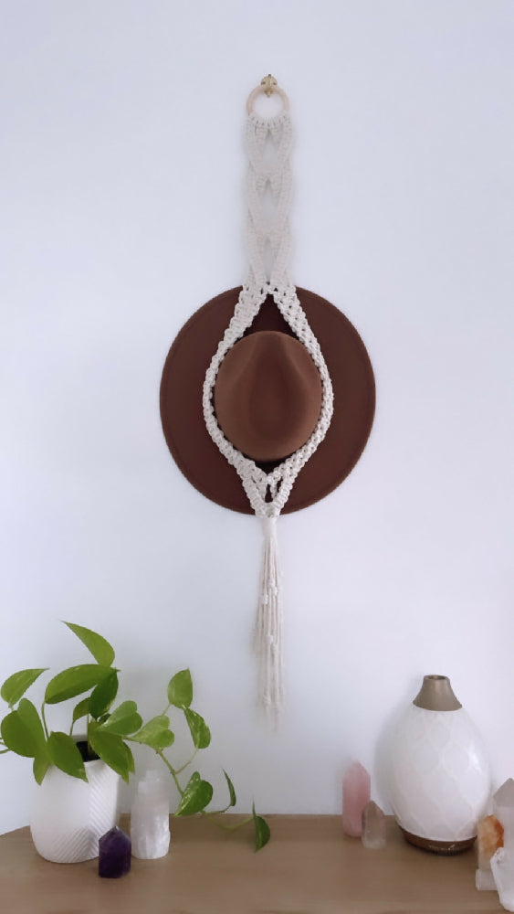 Macrame Single Hat Hanger